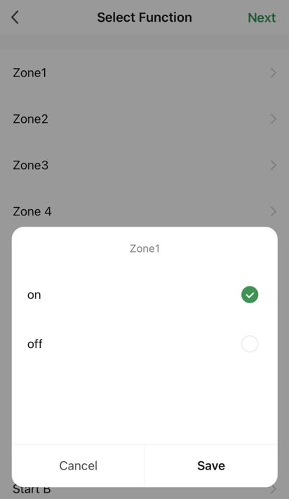 Switch screen